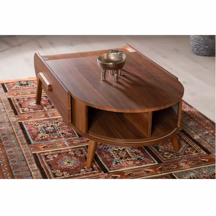 میز پذیرایی ررویال.سی.او مدل 91 مجموعه 4 عددی به همراه میز تلویزیون