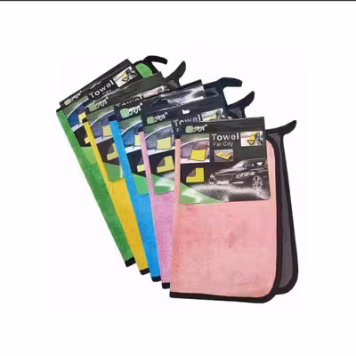 دستمال نظافت توول مدل میکروفایبر دورویه