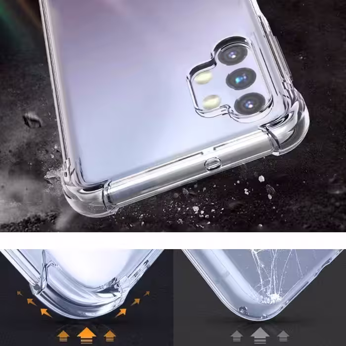 کاور مدل ایربگ ژله ای مناسب برای گوشی موبایل سامسونگ Galaxy A32 5G / M32 5G