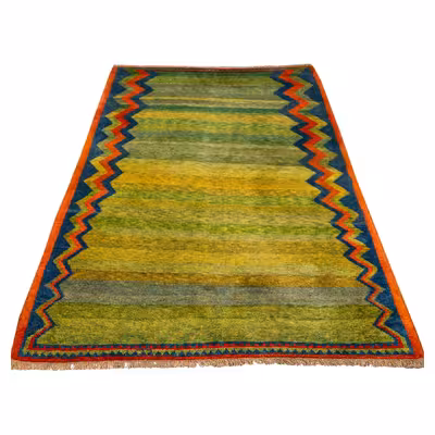 گبه دستباف سه و نیم متری سی پرشیا کد 171781