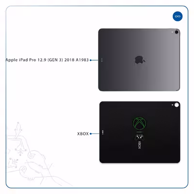 برچسب پوششی ماهوت مدل XBOX مناسب برای تبلت اپل iPad Pro 12.9 (GEN 3) 2018 A1983