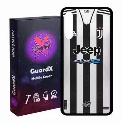 کاور گارد ایکس طرح یوونتوس مدل Glass50357 مناسب برای گوشی موبایل هوآوی honor 9X Pro