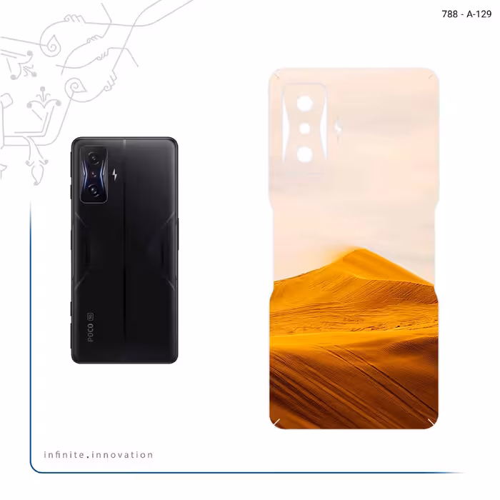 برچسب پوششی ماهوت مدل Sahara Desert مناسب برای گوشی موبایل شیائومی Poco F4 GT 5G
