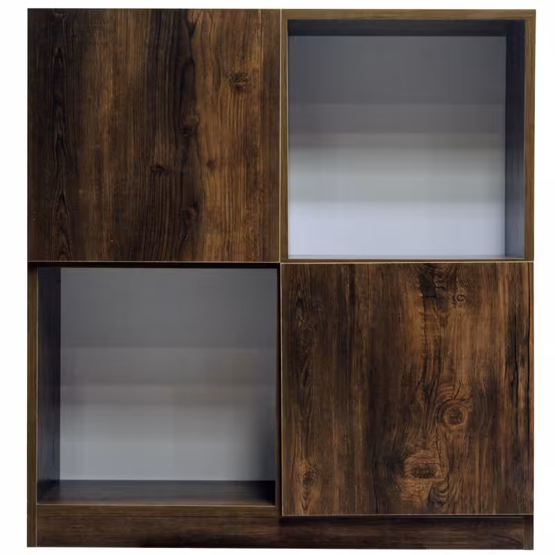 کتابخانه مدل قفسه  ای دربدار IKE327