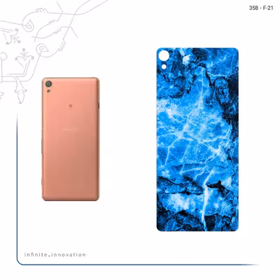 برچسب پوششی ماهوت مدل Blue Marble مناسب برای گوشی موبایل سونی Xperia XA