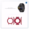 برچسب ماهوت طرح Matte-Warm-Red مناسب برای ساعت هوشمند شیائومی Imilab W12