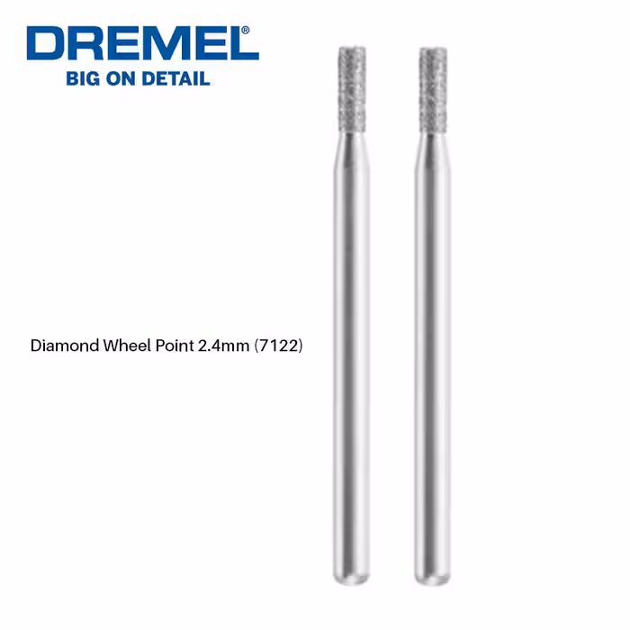 سری فرز مینیاتوری درمل مدل 7122 مجموعه 2 عددی