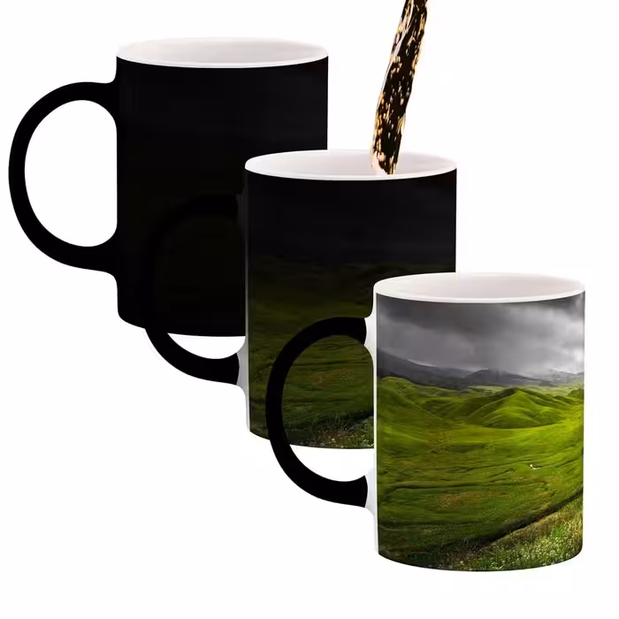 ماگ حرارتی کاکتی طرح منظره مدل mgh18256