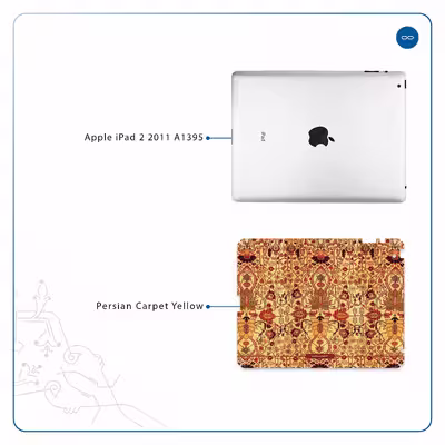 برچسب پوششی ماهوت مدل Iran-Carpet2 مناسب برای تبلت اپل iPad 2 2011 A1395
