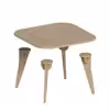 میز کودک مدل باغ وحش چوبی tableB