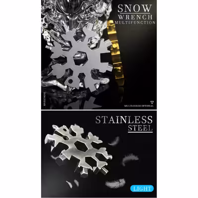 ابزار چندکاره هارمن مدل SNOW FLAKE 18 IN 1