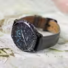 برچسب ماهوت طرح Black_Printed_Circuit_Board مناسب برای ساعت هوشمند سامسونگ Galaxy Gear S2 Classic
