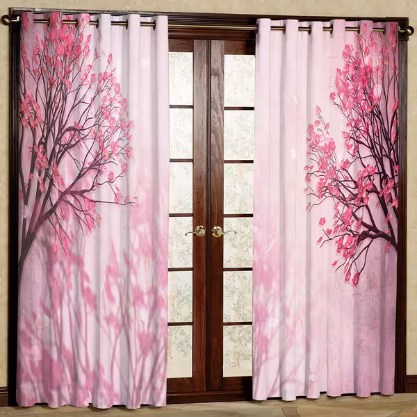 پرده مدل مخمل پانچی کد 6919 سایز 280x140 سانتی متر