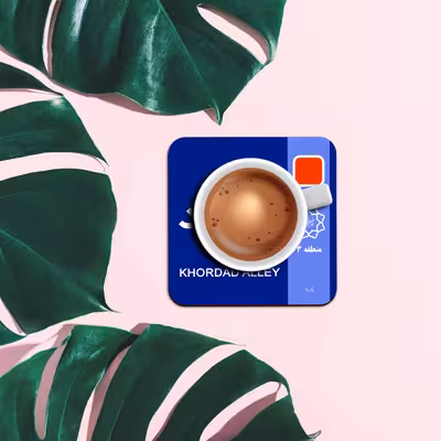 زیر لیوانی لوکسینو مدل ماه تولد طرح خرداد