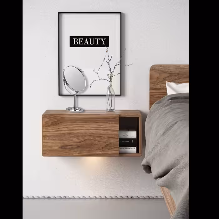 آینه رومیزی مدل استیل پایه دار کد circle_2