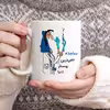 ماگ حس آمیزی طرح پرستار مدل ساجده