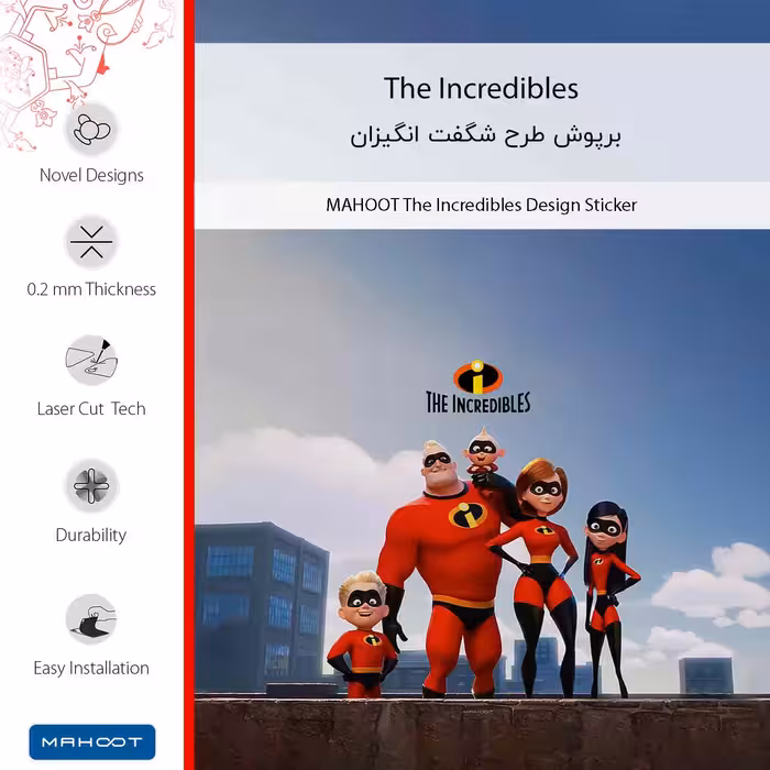 برچسب پوششی ماهوت مدل The Incredibles-FullSkin مناسب برای گوشی موبایل سامسونگ Galaxy A12 Nacho
