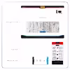برچسب پوششی ماهوت مدل White Wood مناسب برای تبلت سامسونگ Galaxy Tab S5e 10.5 2019 T720