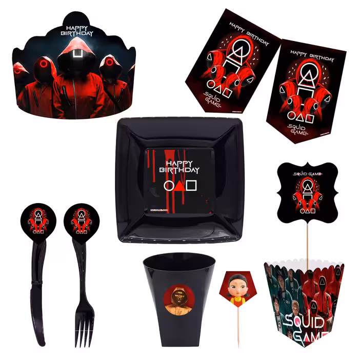  مجموعه 72 عددی تم تولد طرح اسکوئید گیم