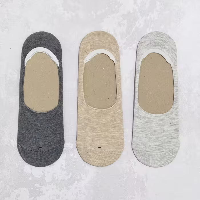 جوراب کالج تن پوش هنگامه مدل پشت ژله ای کد R مجموعه 3 عددی