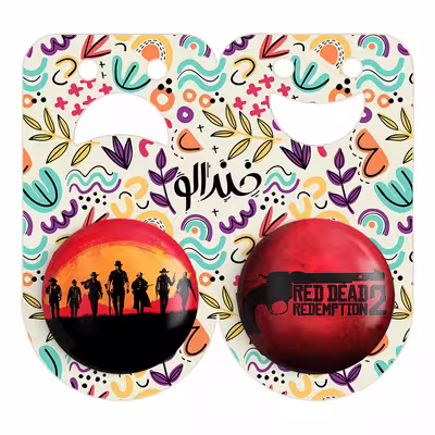 پیکسل خندالو مدل رد دد Red Dead کد 1029110297 مجموعه 2 عددی