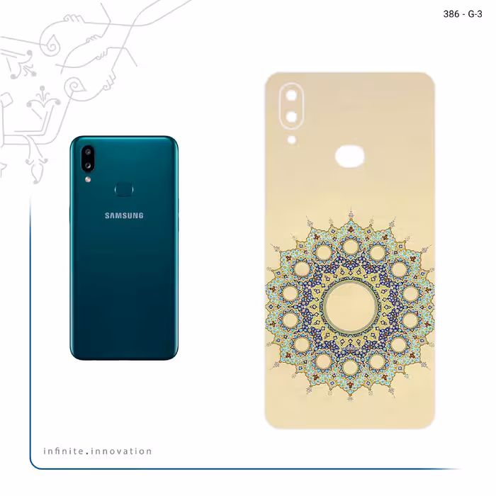 برچسب پوششی ماهوت مدل Art of Illumination 2 مناسب برای گوشی موبایل سامسونگ Galaxy A10s