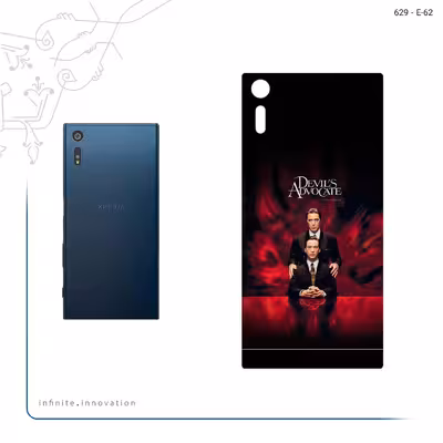 برچسب پوششی ماهوت مدل The Devils Advocate مناسب برای گوشی موبایل سونی Xperia XZ