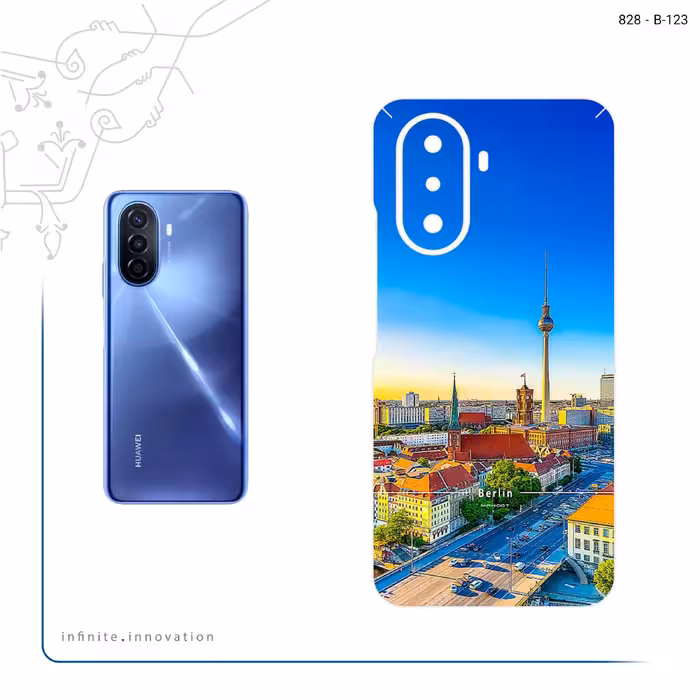 برچسب پوششی ماهوت مدل City of Berlin مناسب برای گوشی موبایل هوآوی Nova Y70 Plus