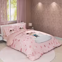 سرویس لحاف روتختی ترکسان کد D157 دو نفره 6 تکه