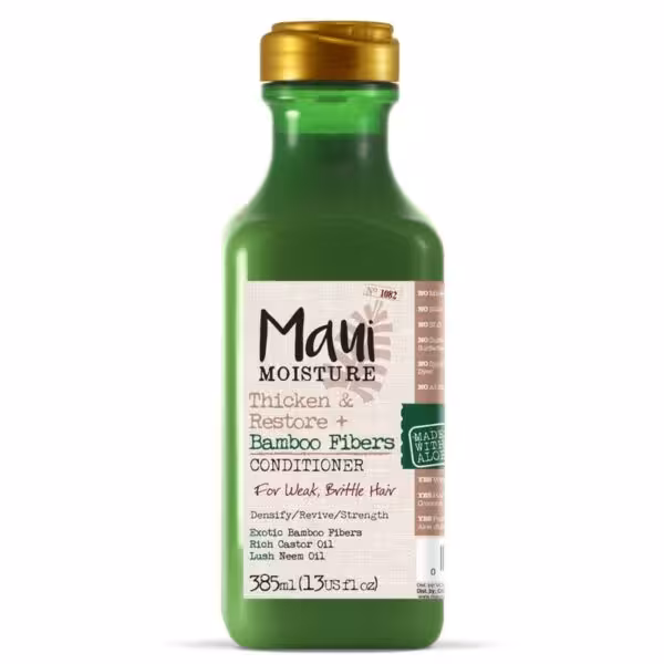 نرم کننده مائویی maui حجم 385 میل ساخت آمریکاBamboo fibersضد ریزش، بازسازی و حجم دهنده مو