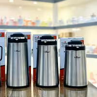 فلاسک شیشه دار یونیک درب کلیدی سایز 1 لیتر و6 دهم