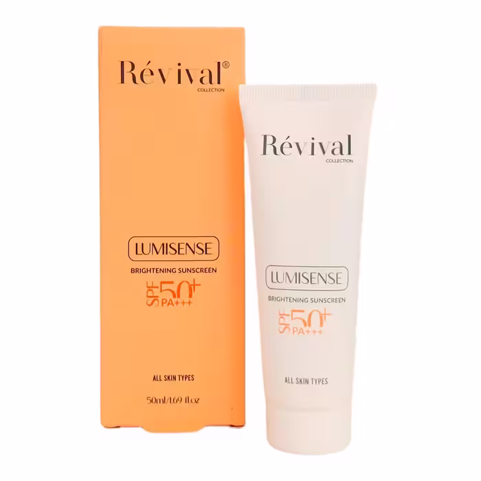 فلوئید ضد آفتاب روشن‌کننده SPF50 رویوال 50 میلی‌لیتر | Revival Lumisense Brightening Sun Fluid SPF50