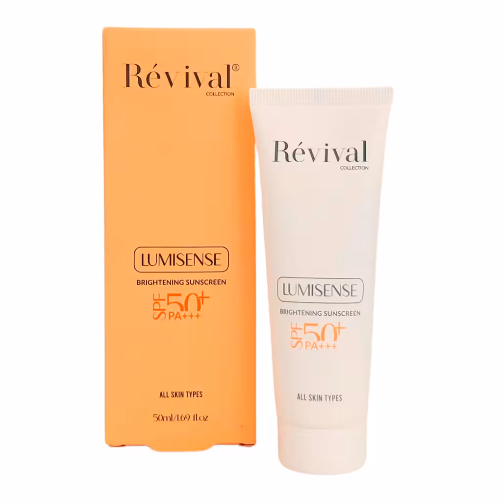 فلوئید ضد آفتاب روشن‌کننده SPF50 رویوال 50 میلی‌لیتر | Revival Lumisense Brightening Sun Fluid SPF50