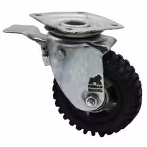 چرخ گردان ترمز دار مدل گوریلا کد YPT-KAFI-LASTIKI-16CM