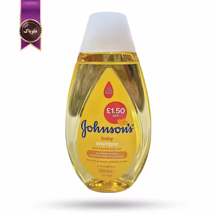 شامپو کودک جانسون Johnson مدل مراقبت روزانه پاک و ملایم pure and gentle daily care حجم 300 میلی‌ لیتر (اورجینال)