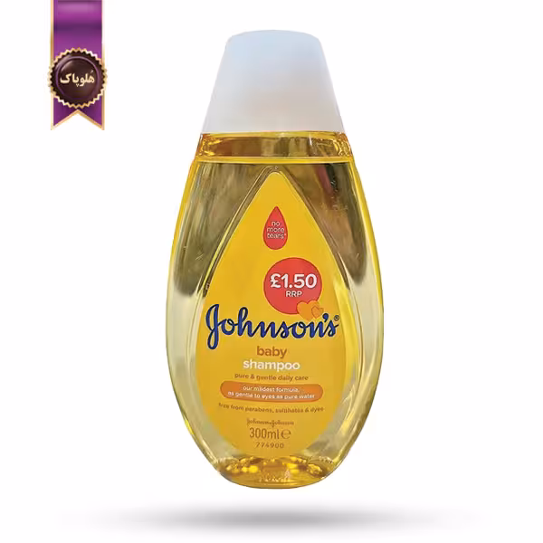 شامپو کودک جانسون Johnson مدل مراقبت روزانه پاک و ملایم pure and gentle daily care حجم 300 میلی‌ لیتر (اورجینال)