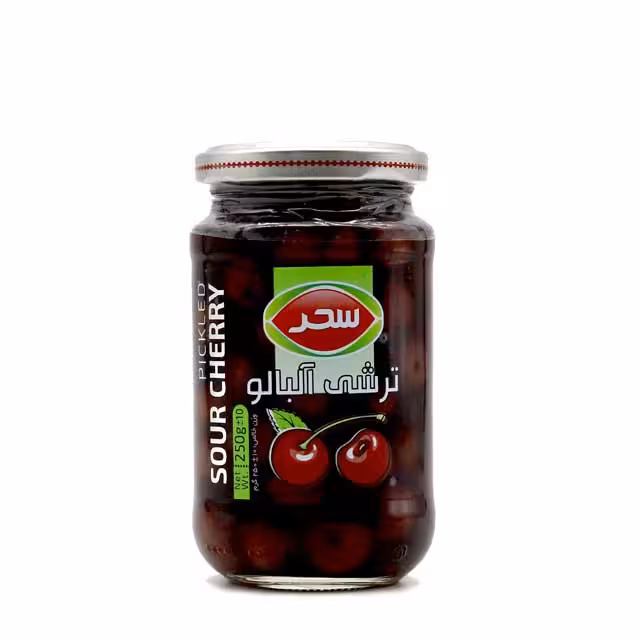 ترشی آلبالو سحر 250 گرمی