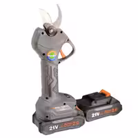 قیچی شارژی 21 ولت واقعی زوبر مدل 21V_2C اصلی با تیغه اضافه