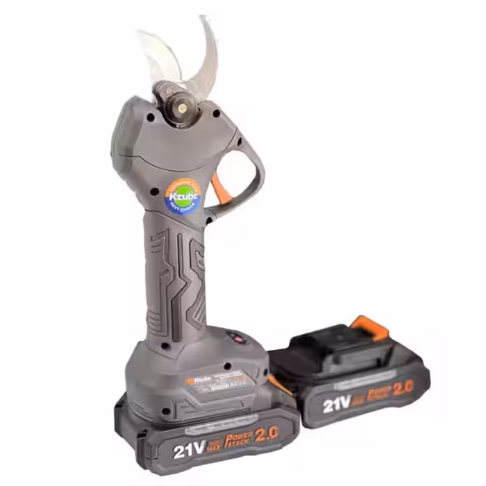 قیچی شارژی 21 ولت واقعی زوبر مدل 21V_2C اصلی با تیغه اضافه