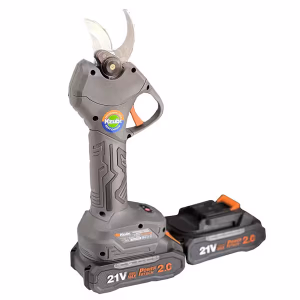 قیچی شارژی 21 ولت واقعی زوبر مدل 21V_2C اصلی با تیغه اضافه