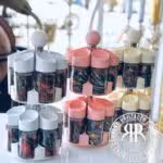 سام ست سرویس ادویه گردان 2 طبقه  الوان صورتی  8960