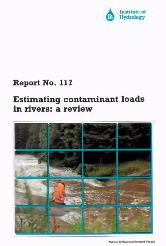 خرید و دانلود نسخه کامل کتاب Estimating Contaminant Loads in Rivers