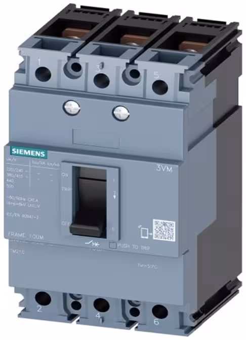 کلید اتوماتیک 25 کیلو آمپر مدل 3VA1163-3EE36-0AA0 زیمنس