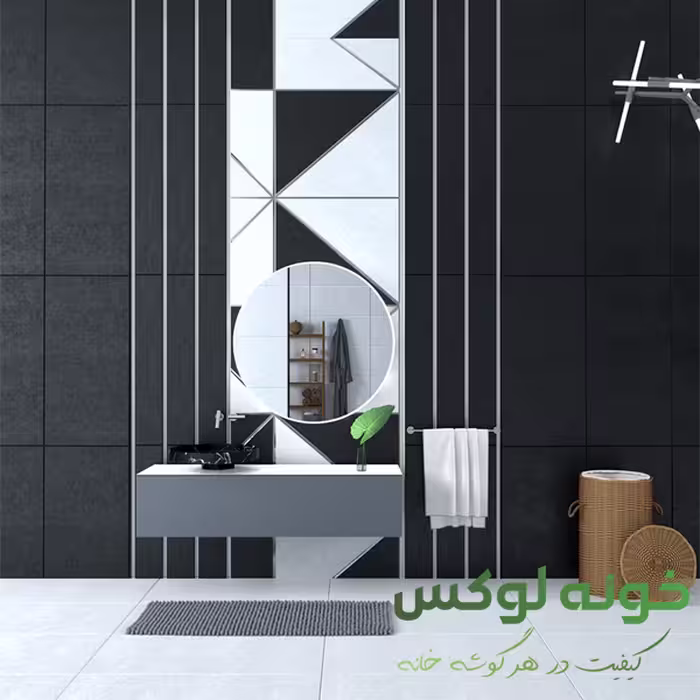 سرامیک دیوار و کف مشکی 120×60 لیگوریا کد 3410
