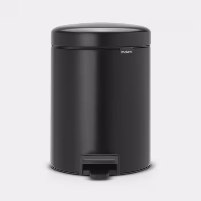 سطل زباله 5 لیتر مشکی مات برابانتیا | Brabantia NEWICON PEDAL BIN