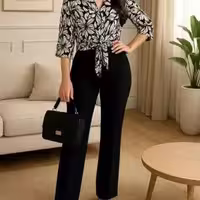 شومیز گره ای تینا