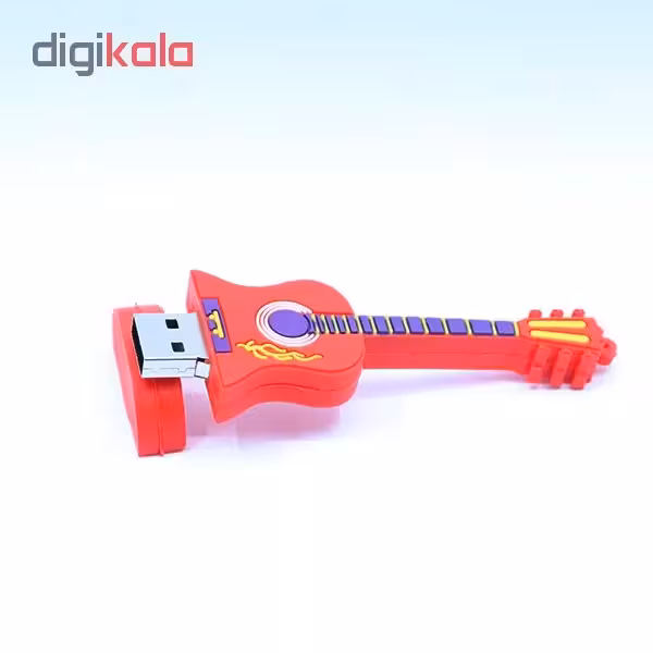 فلش مموری طرح گیتار آتشین مدل Ul-Pv-Gur01 ظرفیت32گیگابایت