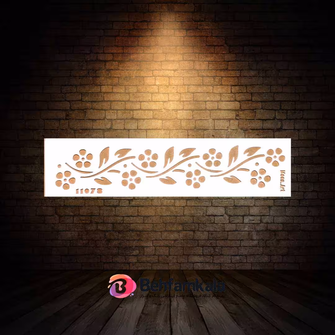 شابلون استنسیل ابعاد 8*30 کد 11078