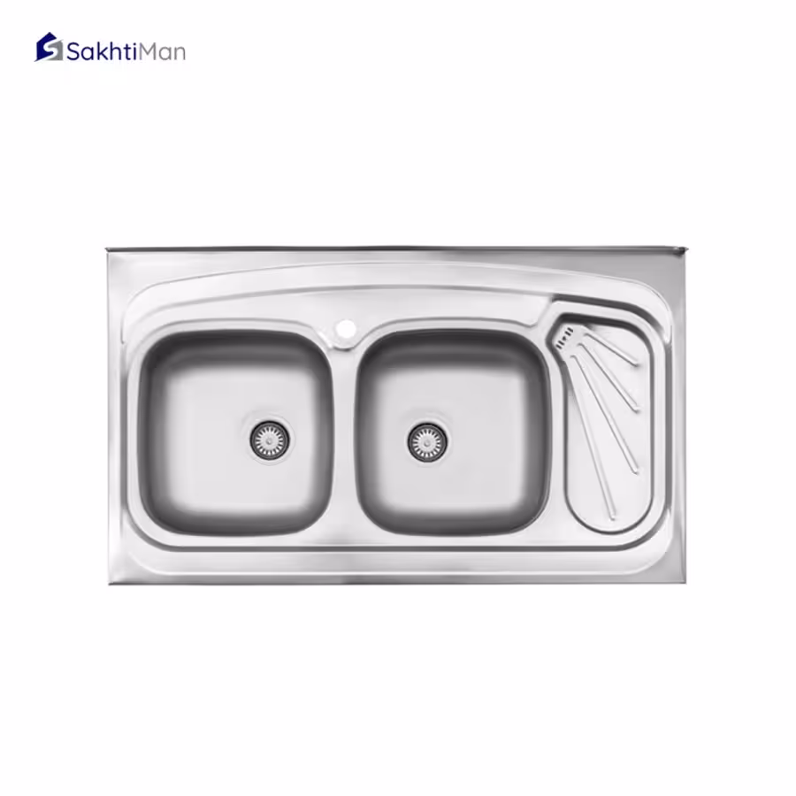 سینک ظرفشویی استیل البرز مدل 200 روکار