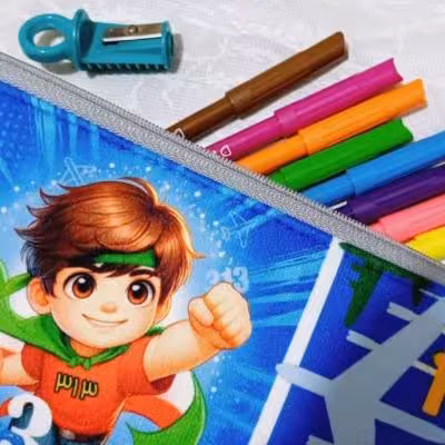 جامدادی بزرگ کار‌کتردار